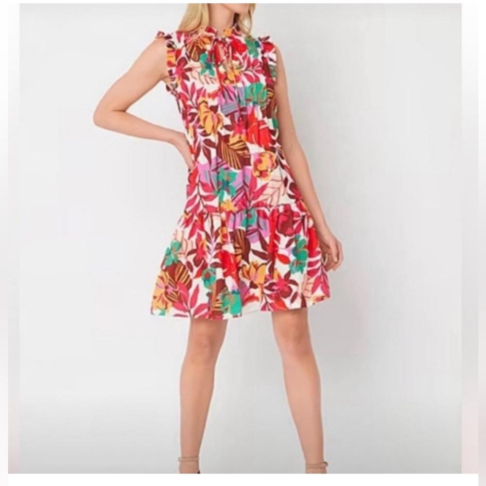 Revolve Maia Floral Tropical Mini Dress Resort Vacation Size 18W